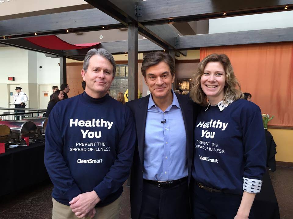 CleanSmart ekibi Healthy You etkinliğinde